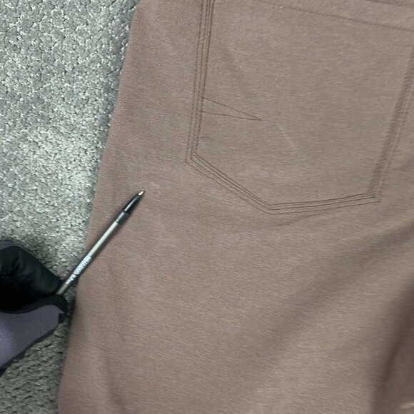 Kuhl Shorts Men's 35 Brown Amphibia Hybrid Swim Hiking Outdoors - Picture 9 of 16